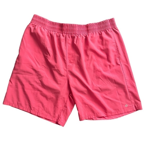 Mens pink 2x swim trunks 8” inseam - Picture 1 of 10